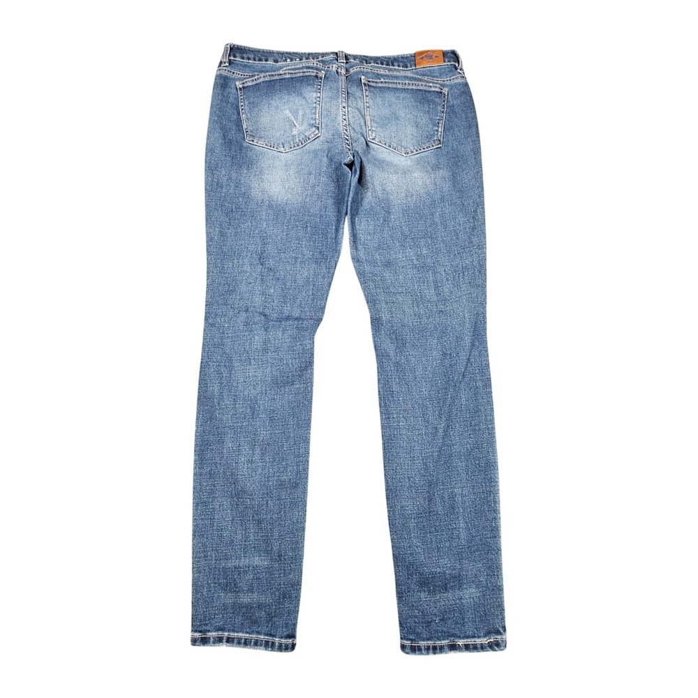 Wild Blue Sadie Robertson Distressed Skinny Legging Jeans Women 13 Medium Wash - Picture 8 of 14